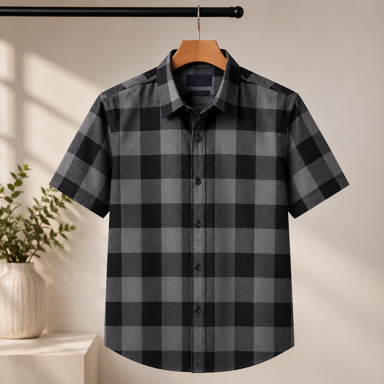 Men's Premium Checked Shirt | Stylish, Comfortable & Perfect for Everyday Wear  | HSS-11