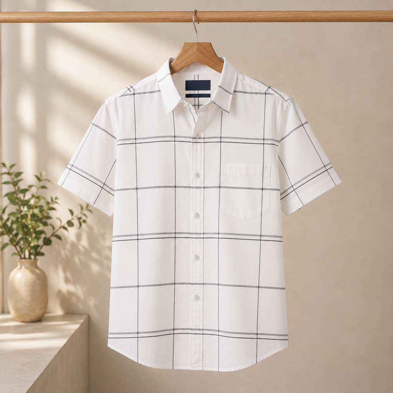 Men's Premium Checked Shirt | Stylish, Comfortable & Perfect for Everyday Wear | HSS-26