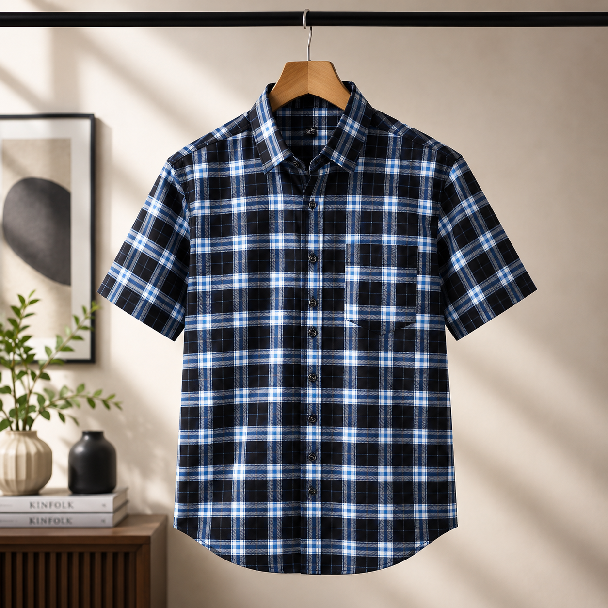 Men's Premium Checked Shirt | Stylish, Comfortable & Perfect for Everyday Wear | FSS-41