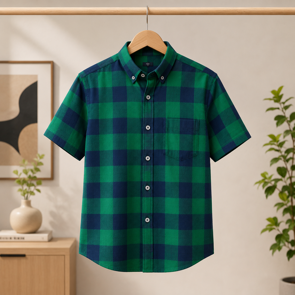 Men's Premium Checked Shirt | Stylish, Comfortable & Perfect for Everyday Wear | FSS-41
