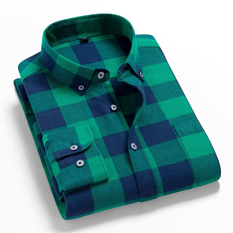 Men's Casual Printed Full Sleeve Shirt - Multicolor | FSS-40