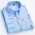 Men's Casual Printed Full Sleeve Shirt - Multicolor | FSS-37