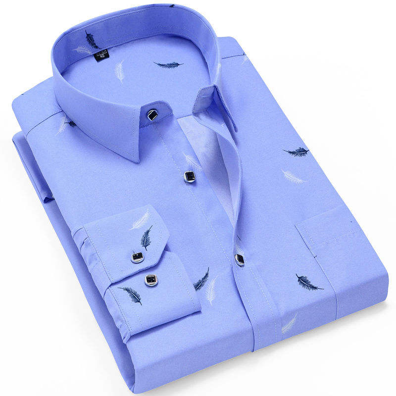 Men's Casual Printed Full Sleeve Shirt - Multicolor | FSS-48